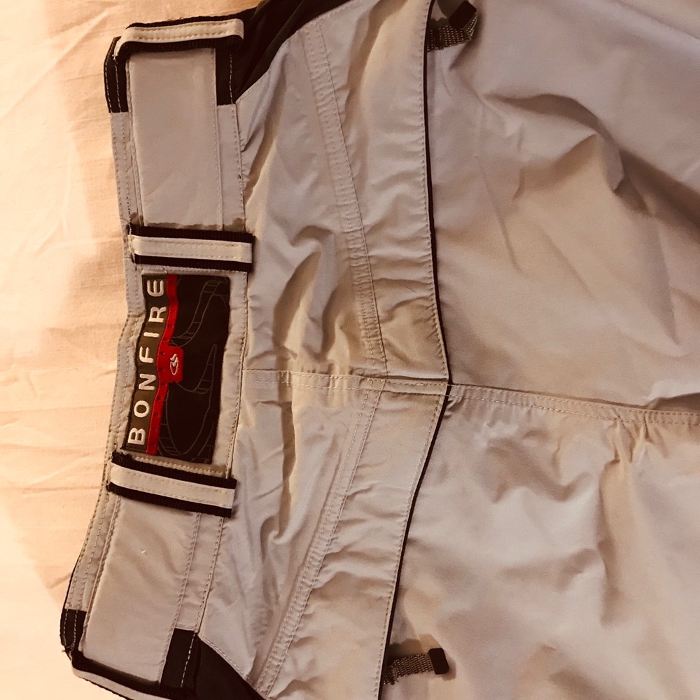 Bonfire EUC pale blue snow pants
